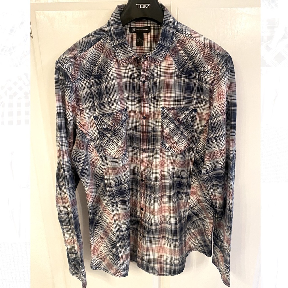 INC International Concepts Long Sleeve Shirt